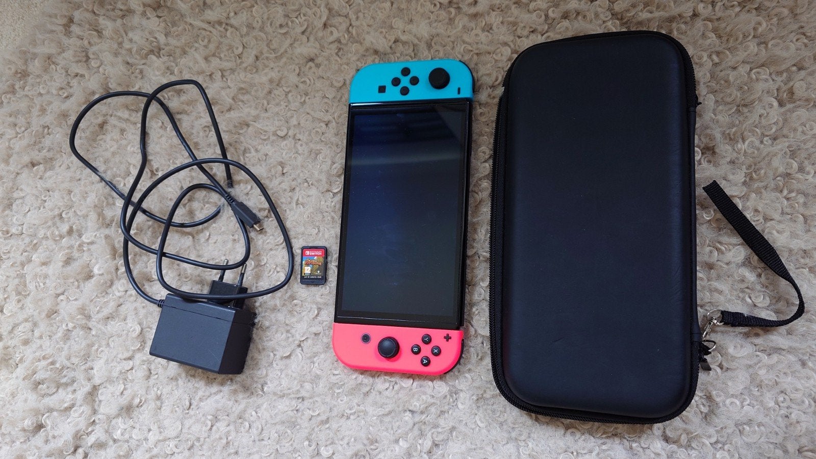Nintendo switch, Games en Spelcomputers, Ophalen, Overige kleuren, Gebruikt, Met beschermhoes of tas