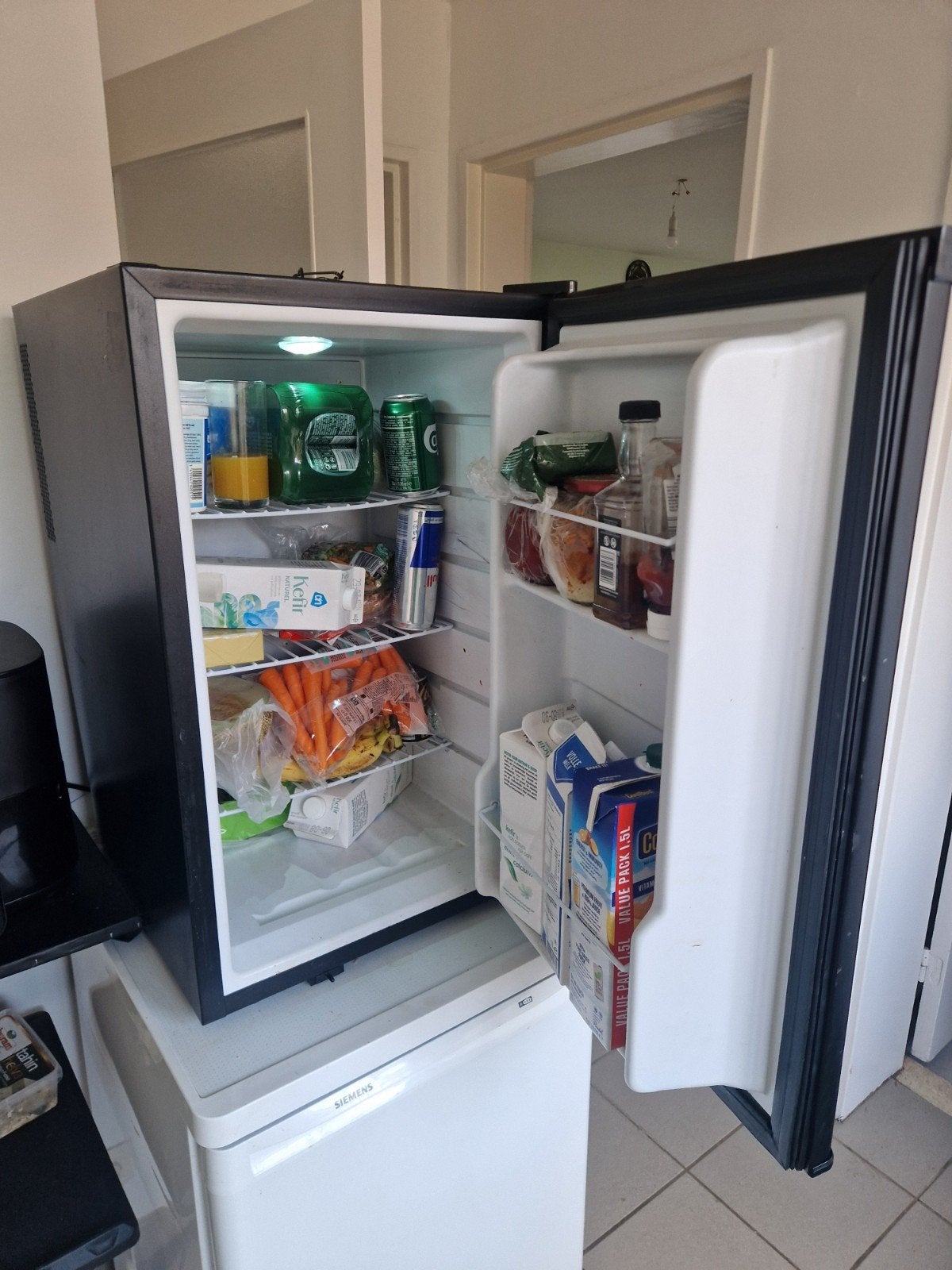kleine koelkast Maxx Home, Ophalen