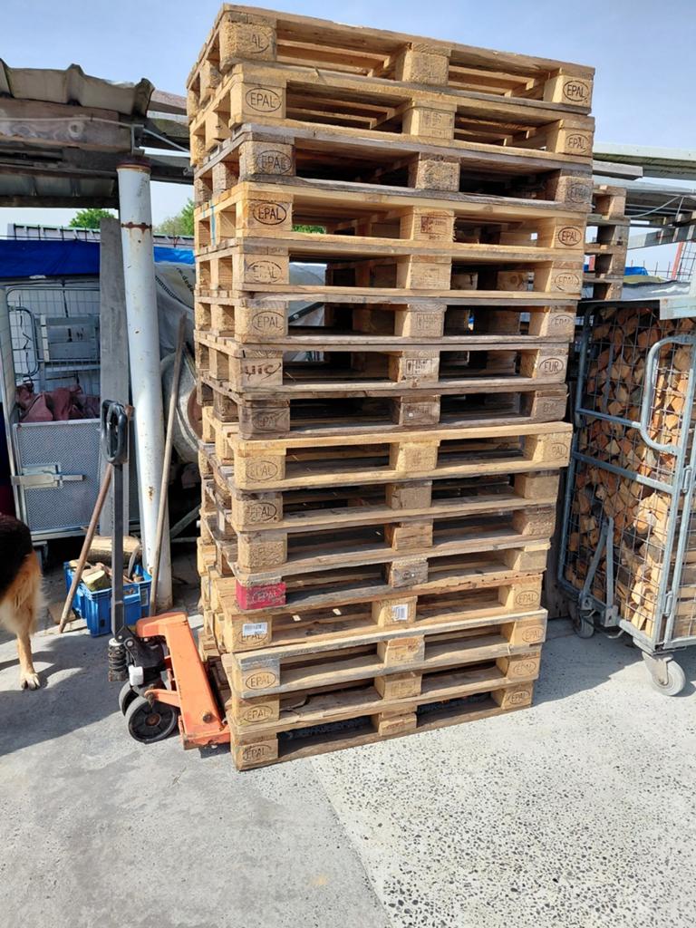 30 europalletten, Doe-het-zelf en Bouw, Hout en Planken, Ophalen