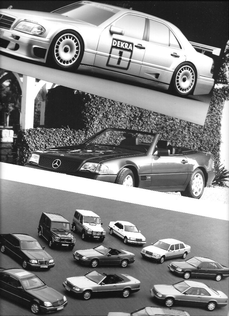 MERCEDES 1993,  fabrieksfoto's, Ophalen of Verzenden, Zo goed als nieuw, Mercedes