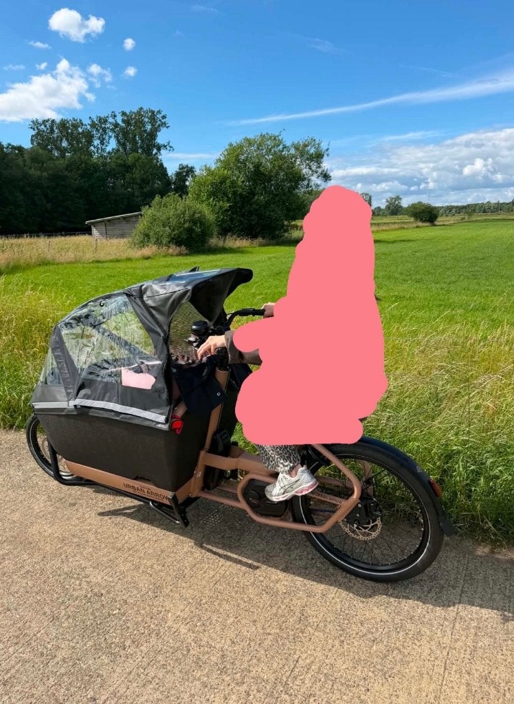 Urban Arrow FamilyNext Advanced Automatiq in nieuwstaat!, Fietsen en Brommers, Zo goed als nieuw, 2 kinderen, Elektrisch, Ophalen