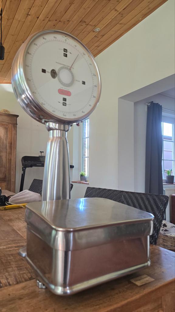 Berkel piccolo 5kg, Ophalen