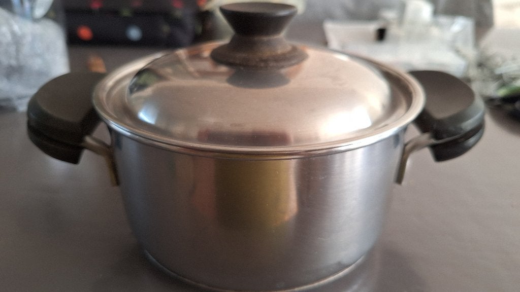 Marmite Lagostina, Inox, Enlèvement ou Envoi, Utilisé, Autres marques