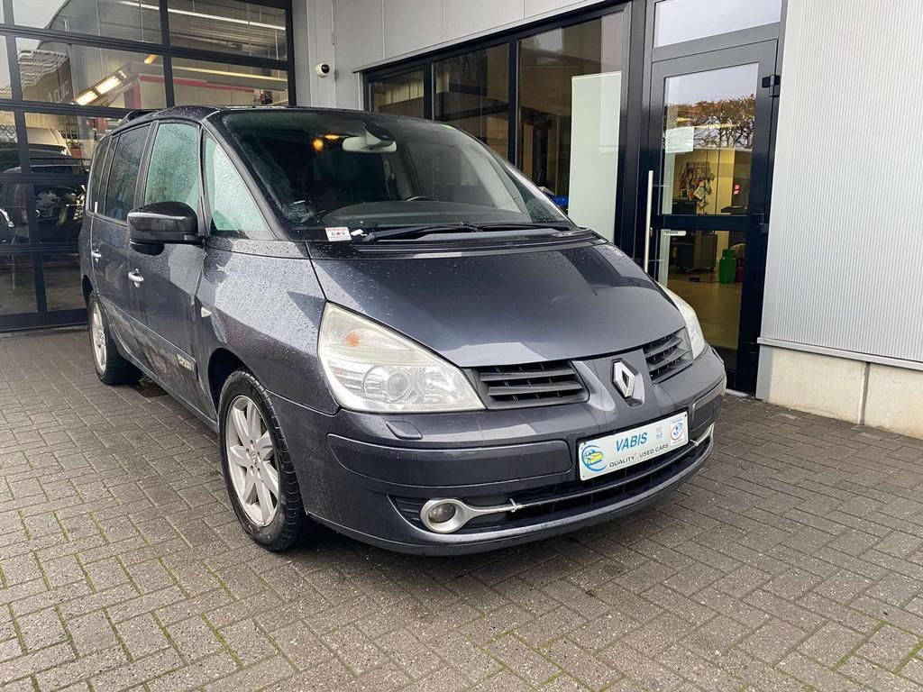 Renault Espace Espace 2.0 dCi euro 5 Expression EXPORT, Euro 5, Stof, Zwart, 4 cilinders