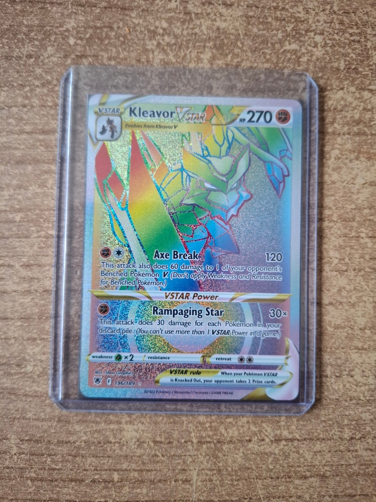 2x Pokémon Rainbow: Kleavor VMAX + Orbeetle VMAX, Verzenden, Nieuw