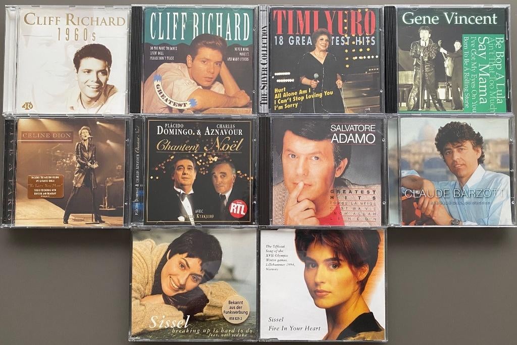 10 CD's Pop, Rock, Oldies ... (2)., CD & DVD, CD | Pop, Comme neuf, Enlèvement ou Envoi