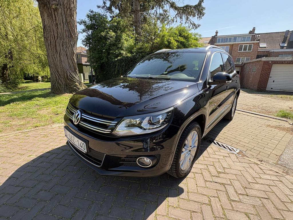 Volkswagen Tiguan 1.4 TSI 4Motion Garanti 12 M (bj 2013), Auto's, Stof, Gebruikt, 4 cilinders, https://public.car-pass.be/vhr/f50229ab-8f64-4a95-ab92-0e3307a7818a