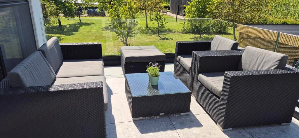 Tuinset Jati &Kebon, Jardin & Terrasse, Enlèvement, Banque, Sets de jardin