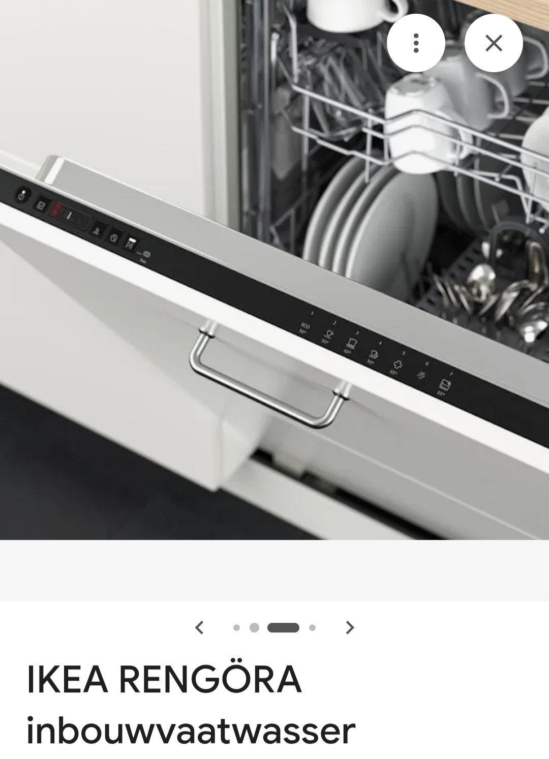 Inbouw afwasmachine, Elektronische apparatuur, Vaatwasmachines, Inbouw, Ophalen