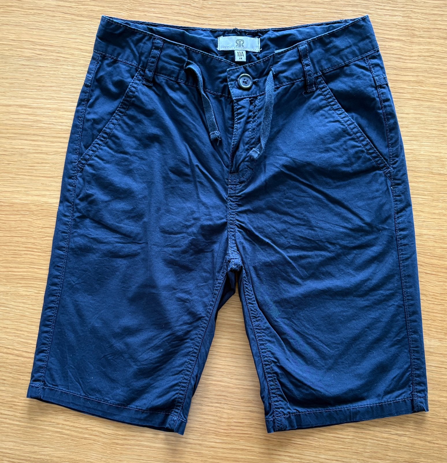 Bermuda bleu marine La Redoute - 10 ans - 5€, Enfants & Bébés, Enlèvement ou Envoi, Comme neuf, Garçon