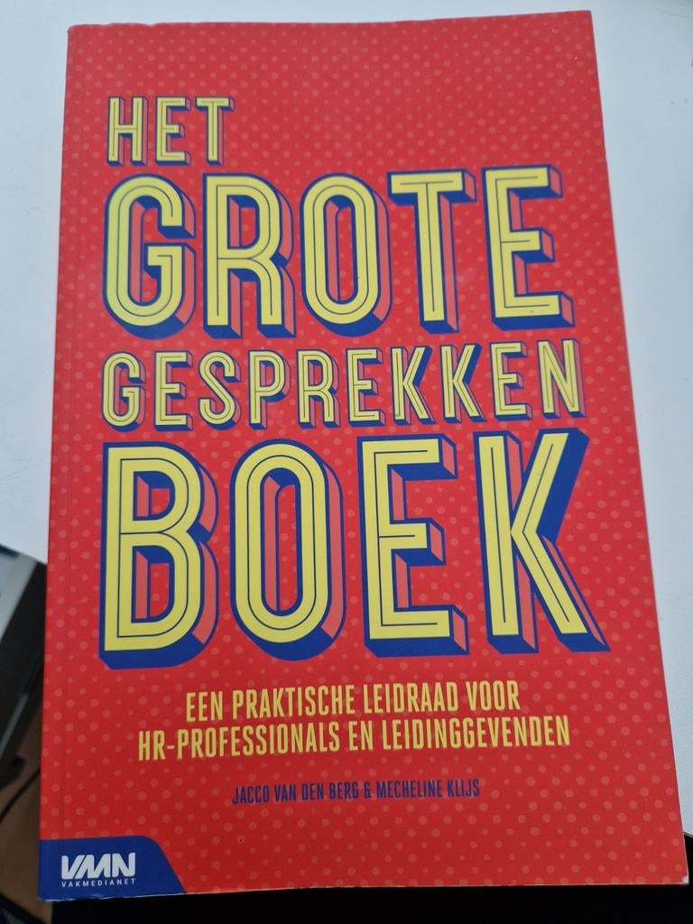 Het grote gesprekkenboek, Enlèvement ou Envoi, Mecheline Klijs; Jacco Van den Berg