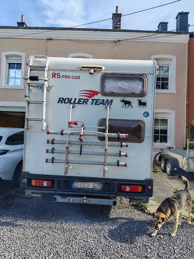 Camping car Fiat Trigano autoroller, Caravanes & Camping, Télévision, 6 à 7 mètres, Siège standard, Toilette à cassette