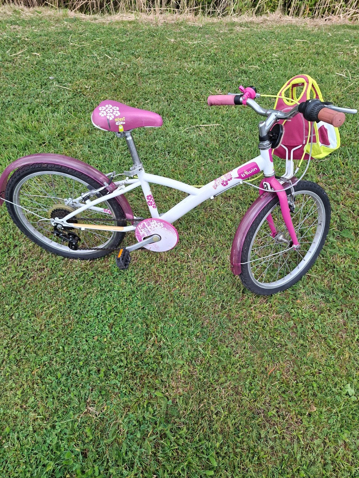 meisjesfiets b tuin 20 inch, Fietsen en Brommers, Fietsen | Meisjes, Ophalen, 20 inch