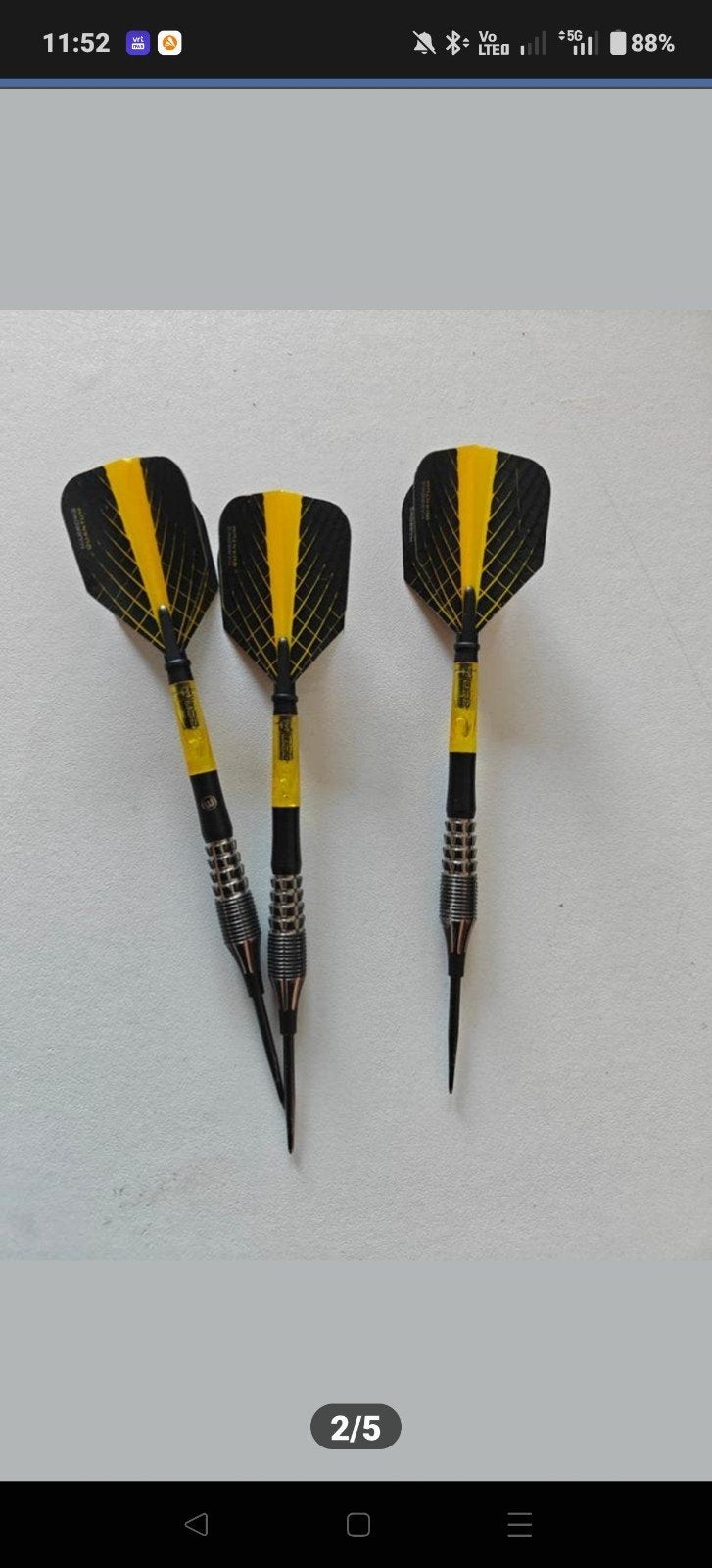 Winmau Sniper 24 gram, Ophalen, Flights