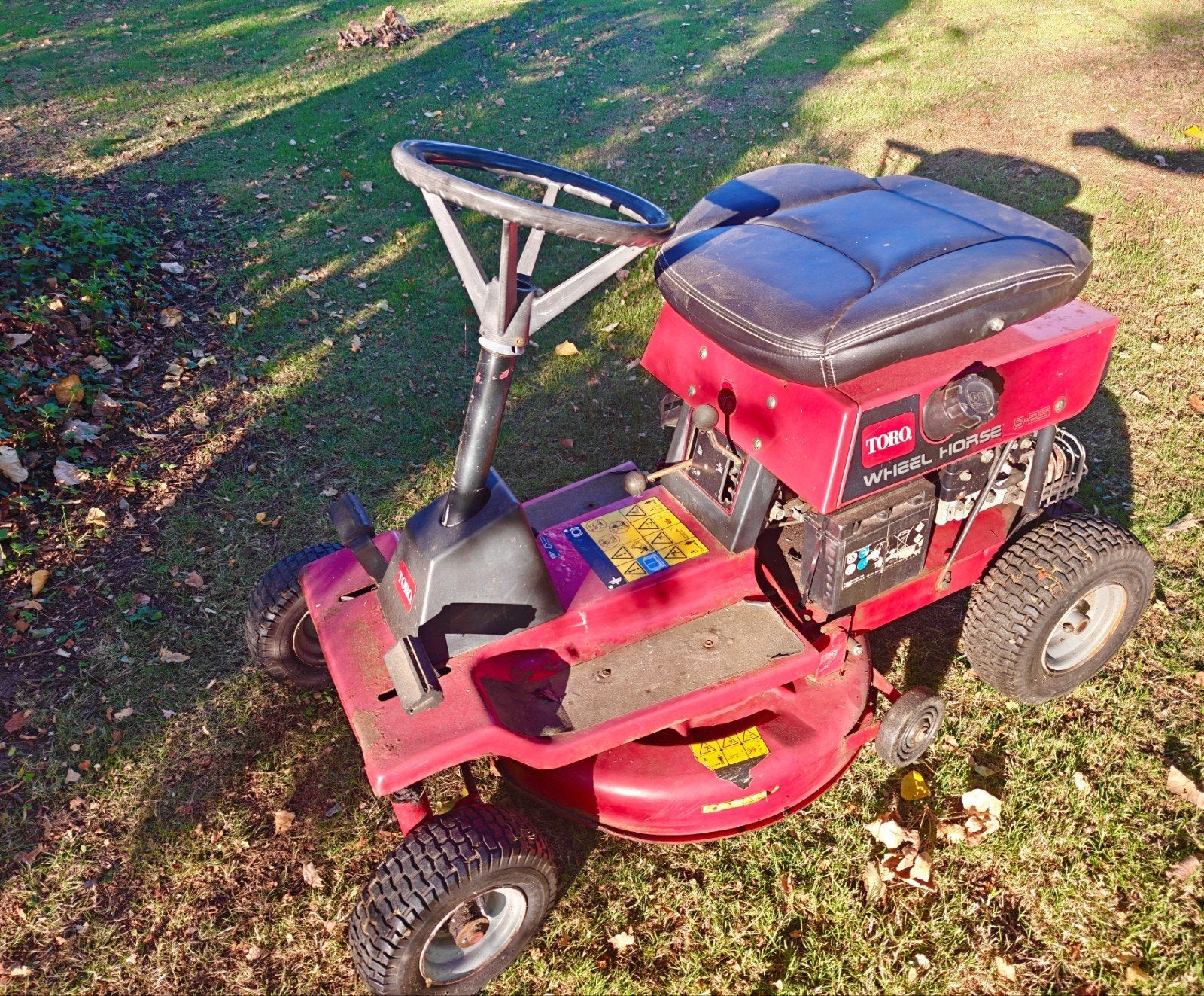 Toro Wheel Horse 8-25 zitmaaier, Jardin & Terrasse, Enlèvement