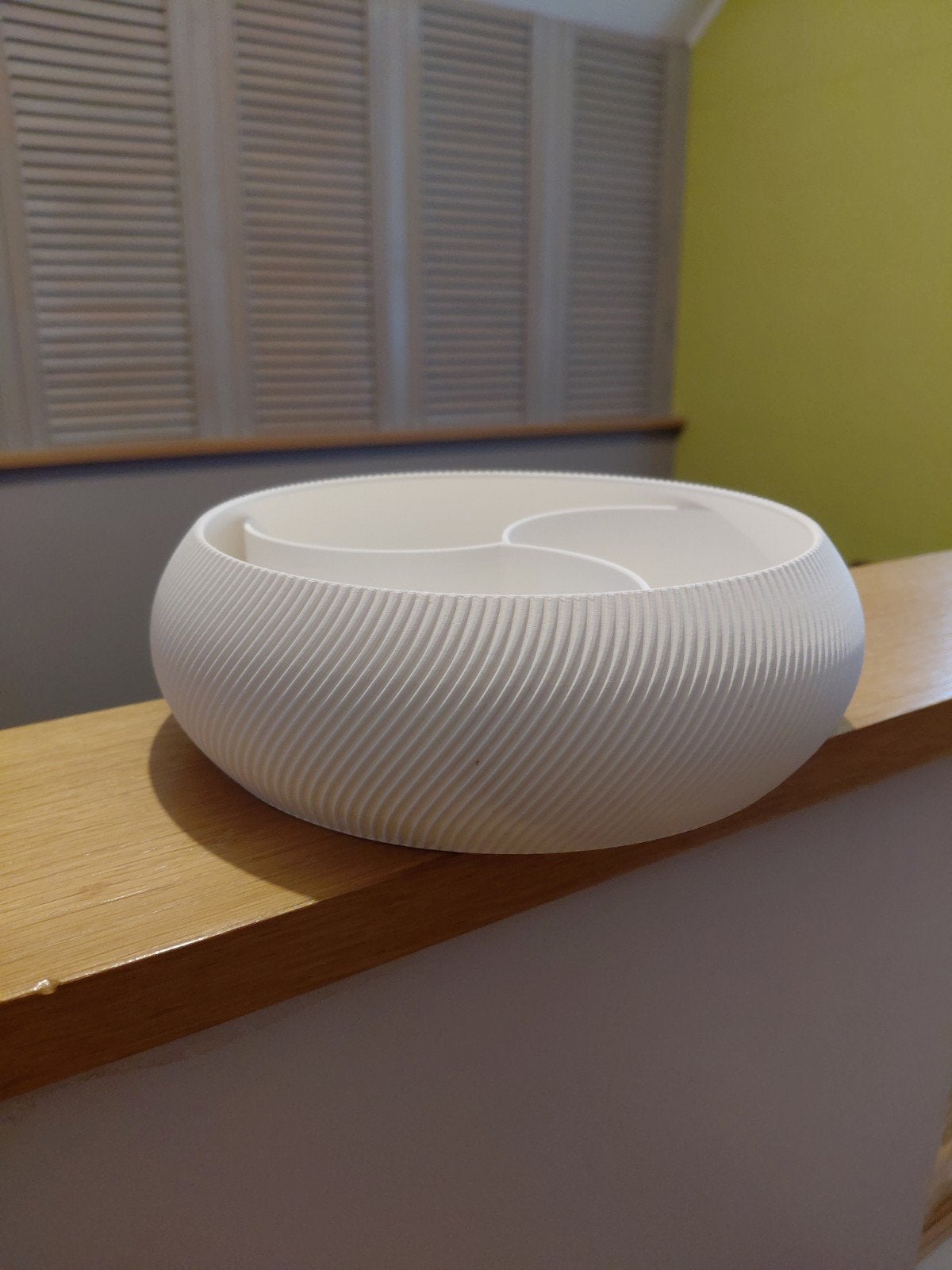Bol moderne compartimenté., Huis en Inrichting, Keuken | Tupperware, Nieuw, Wit, Met compartimenten