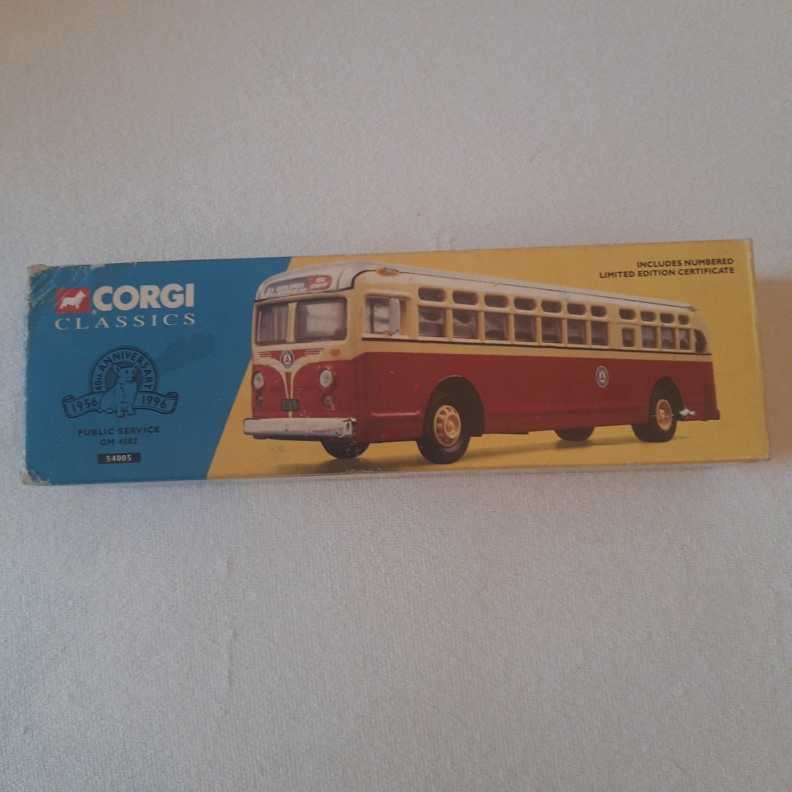 CORGI CLASSICS 1:50 UK* 54005:GM 4502 PUBLIC SERV.*VINTAGE*M, Ophalen, Nieuw, Bus of Vrachtwagen, Corgi