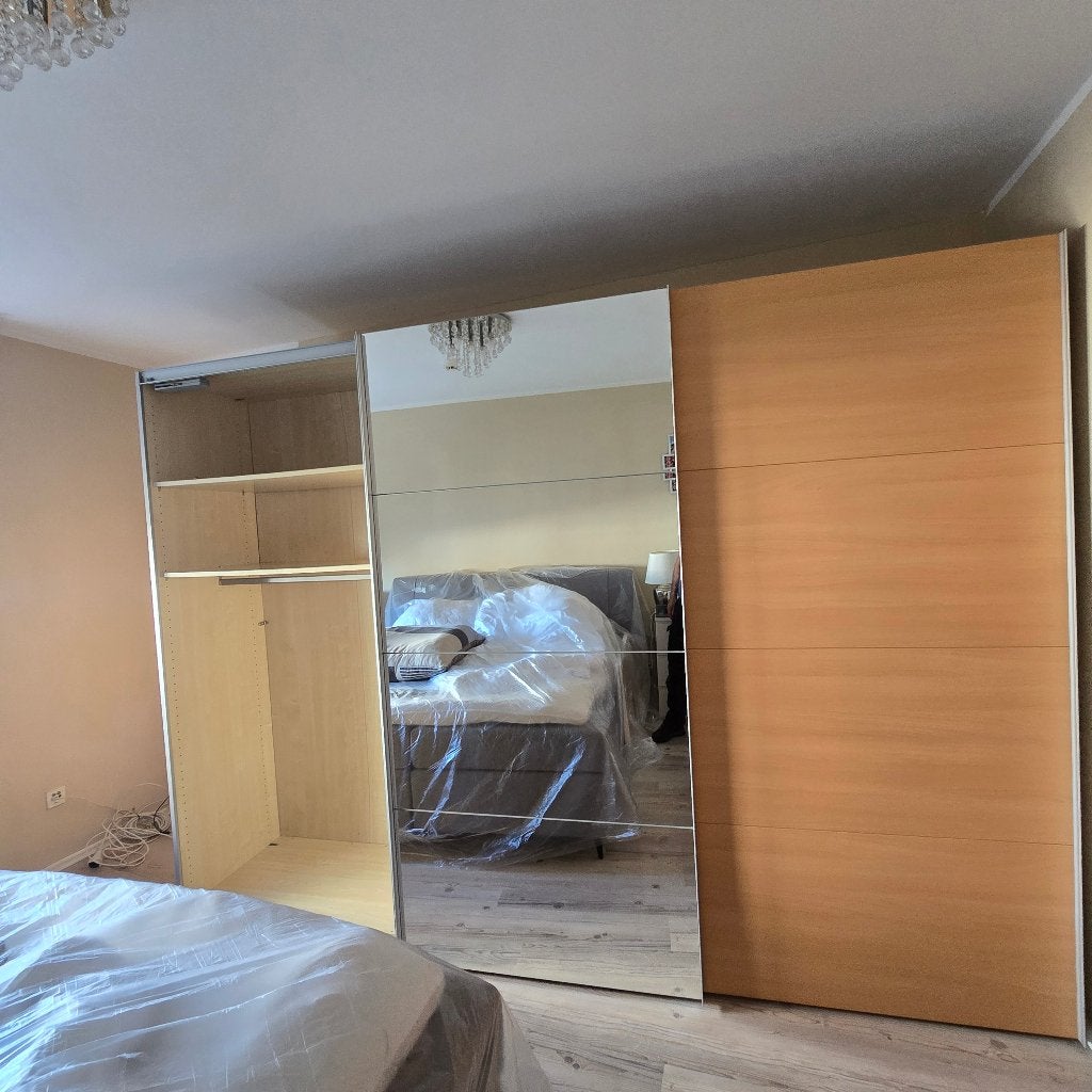 Armoire / Garde-robe 3 portes coulissantes 300 cm, Maison & Meubles, 200 cm ou plus, Enlèvement, Utilisé, 200 cm ou plus