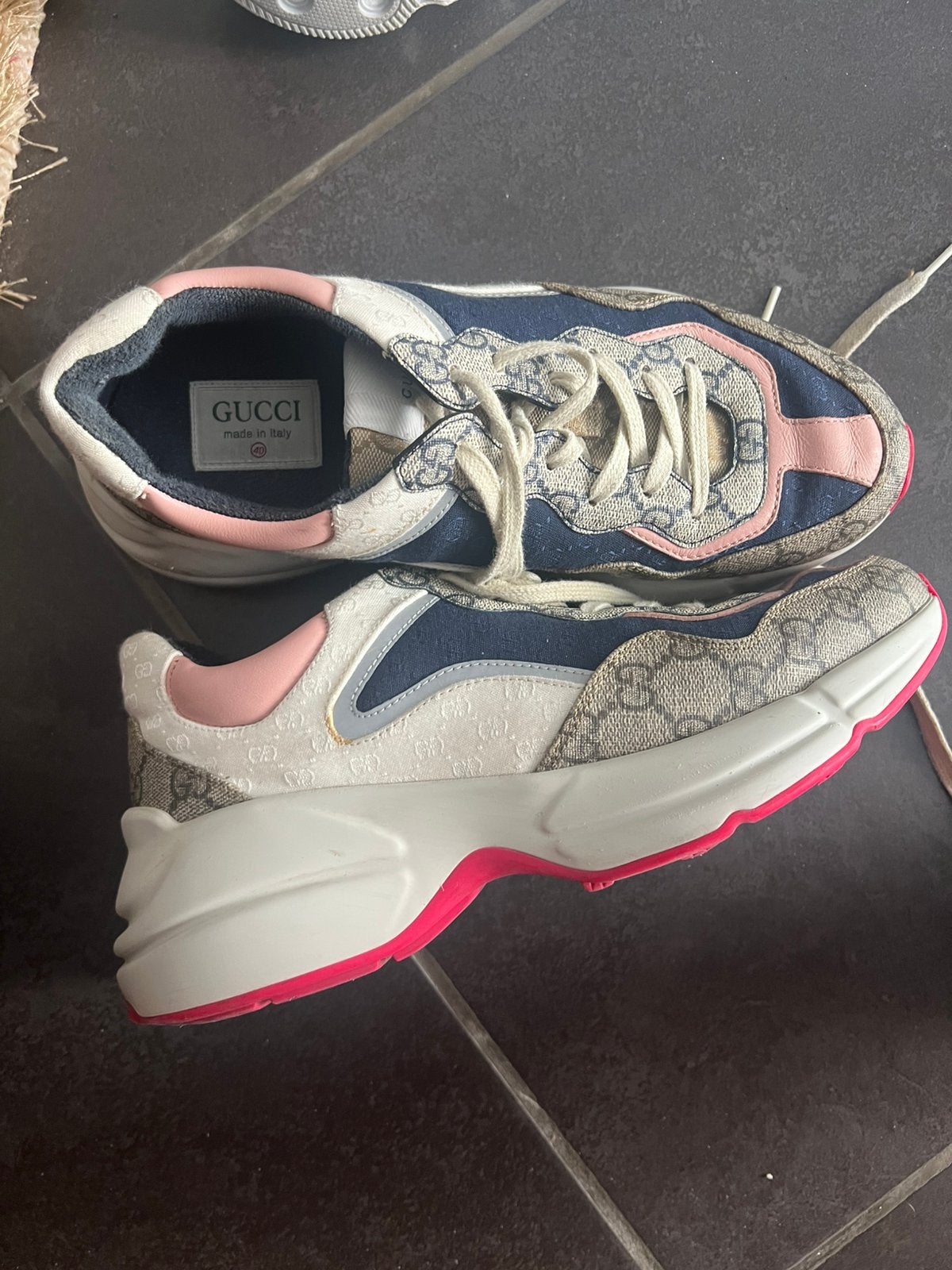 Gucci schoenen, Kleding | Dames, Schoenen, Ophalen, Zo goed als nieuw, Wit