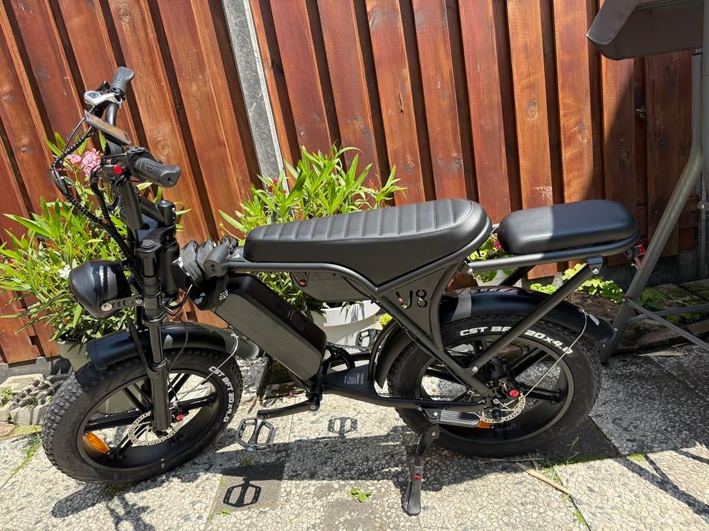 Fatbike OUXI V8 2 batterij, Autres marques, 50 km par batterie ou plus, Comme neuf, 59 cm ou plus