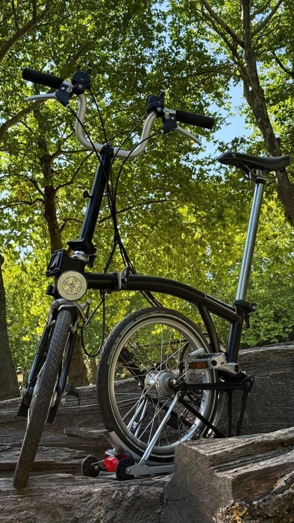 Brompton MR6 zwarte dynamo met 6 versnellingen, Ophalen, Brompton, Velgrem, 14 tot 16 inch