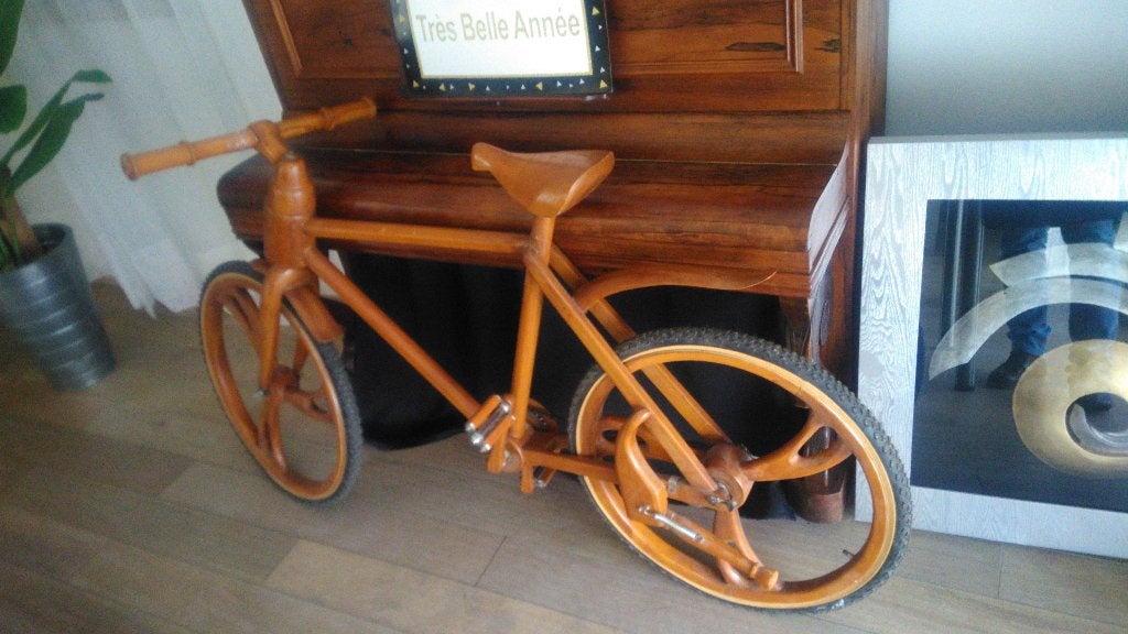 vélos artisanal en bois, Antiek en Kunst, Curiosa en Brocante, Ophalen of Verzenden
