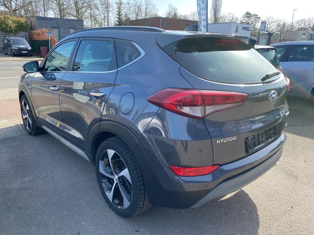 Hyundai Tucson EXECUTIVE 4WD (bj 2017, automaat), Automaat, Gebruikt, 4 cilinders, Leder