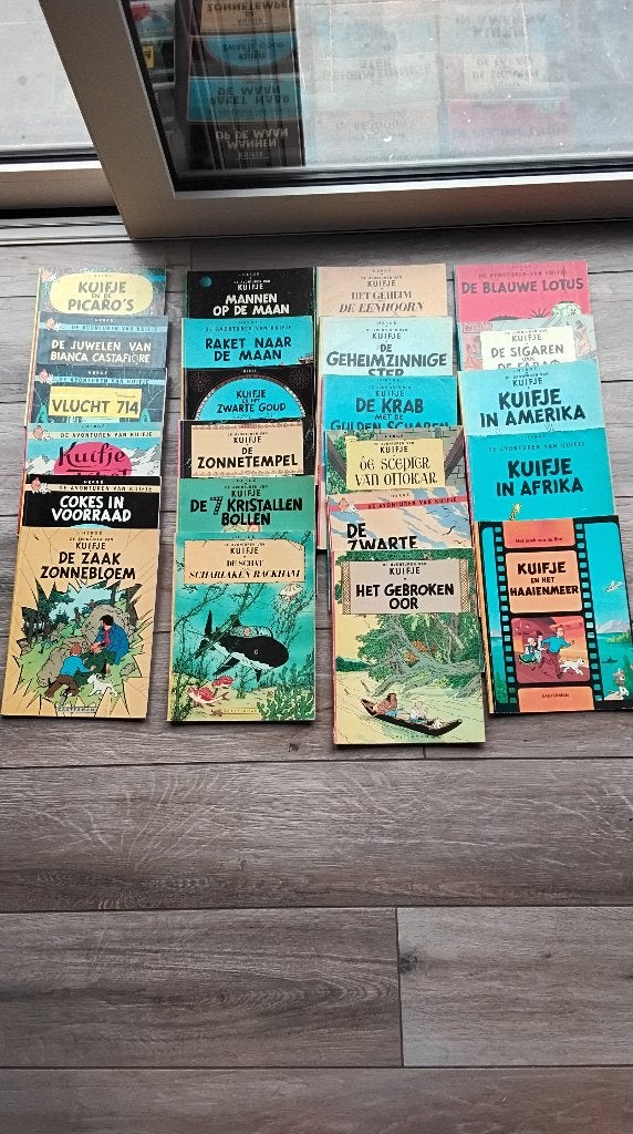 Tintin, série complète + 1, Livres, BD, Utilisé, Plusieurs BD, Enlèvement ou Envoi