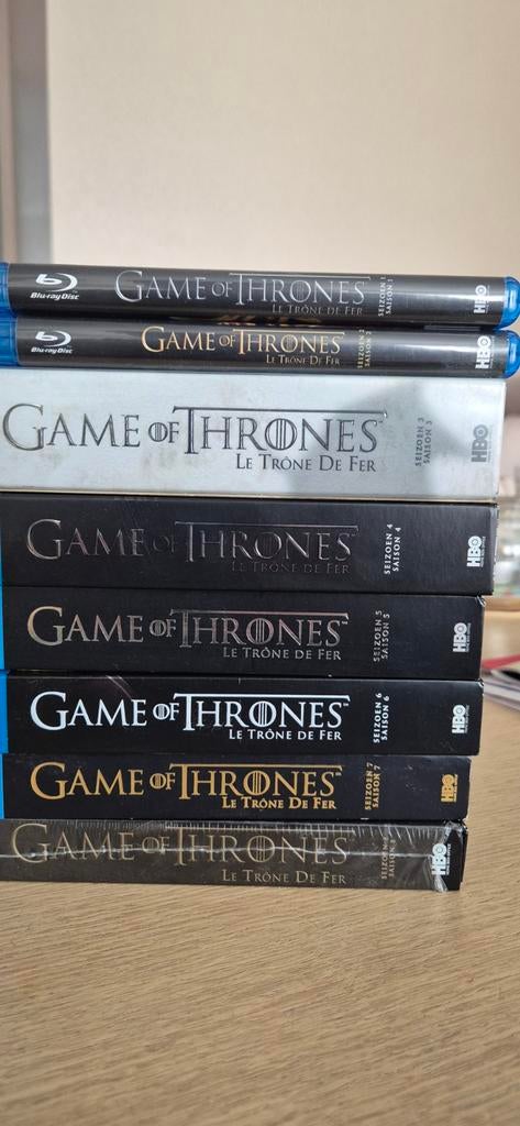 Game Of Thrones 1-8 blu ray, CD & DVD, Blu-ray, Enlèvement ou Envoi