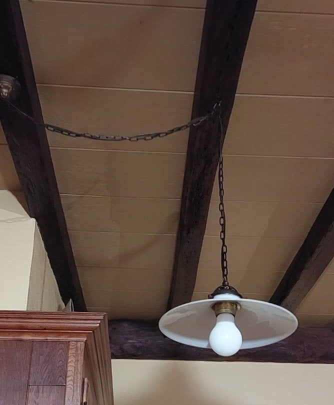 vintage hanglamp, Ophalen, Hanglamp, Vintage