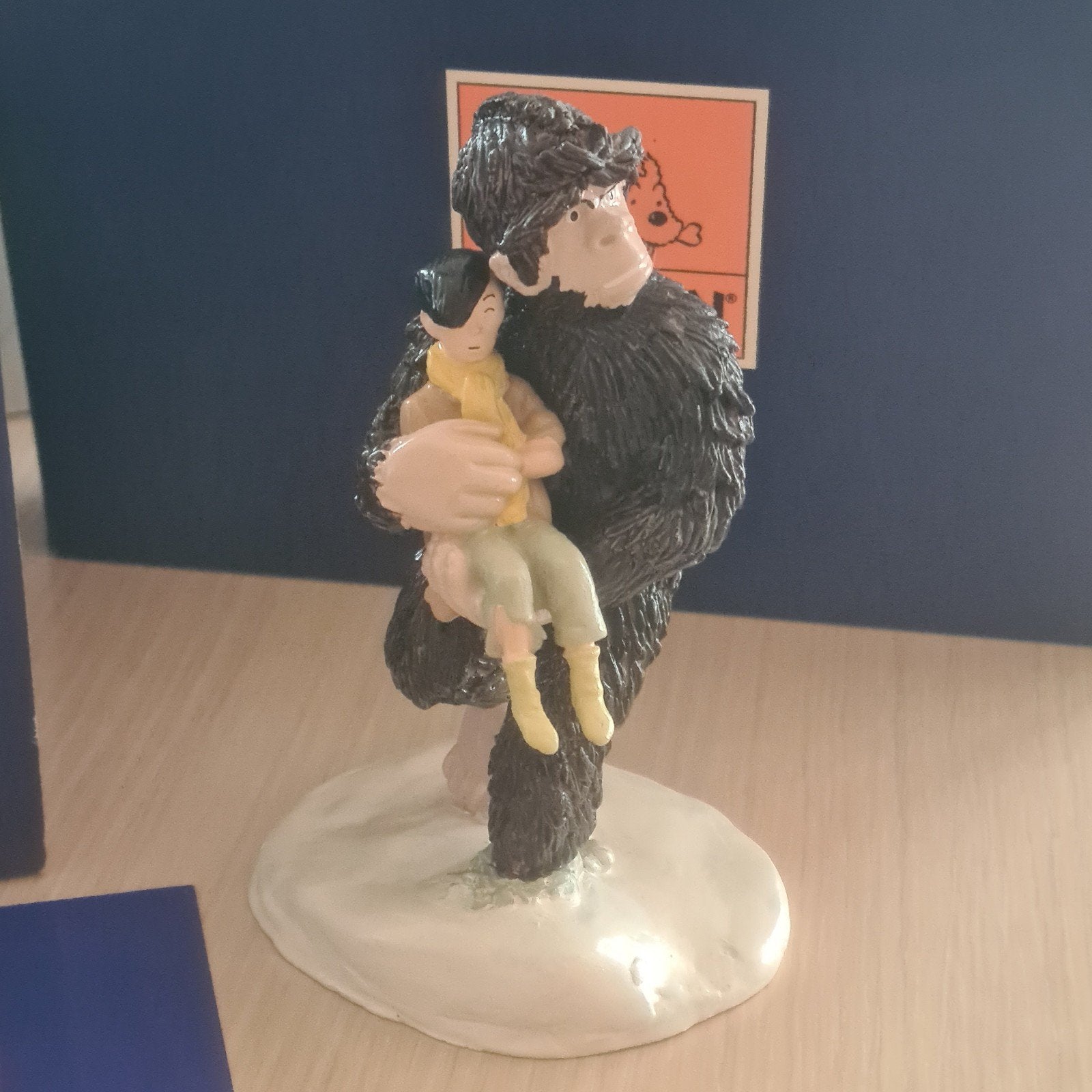 tintin yeti et Tchang moulinsart 46942, Enlèvement ou Envoi, Tintin, Comme neuf, Statue ou Figurine