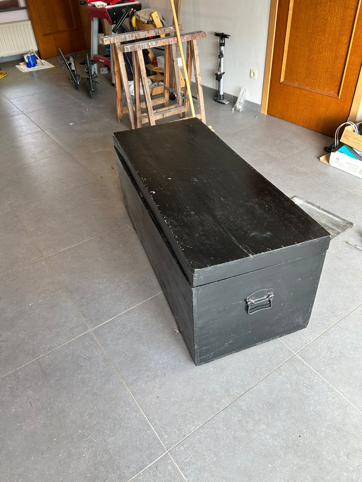 Houten kist/box, Ophalen, Gebruikt