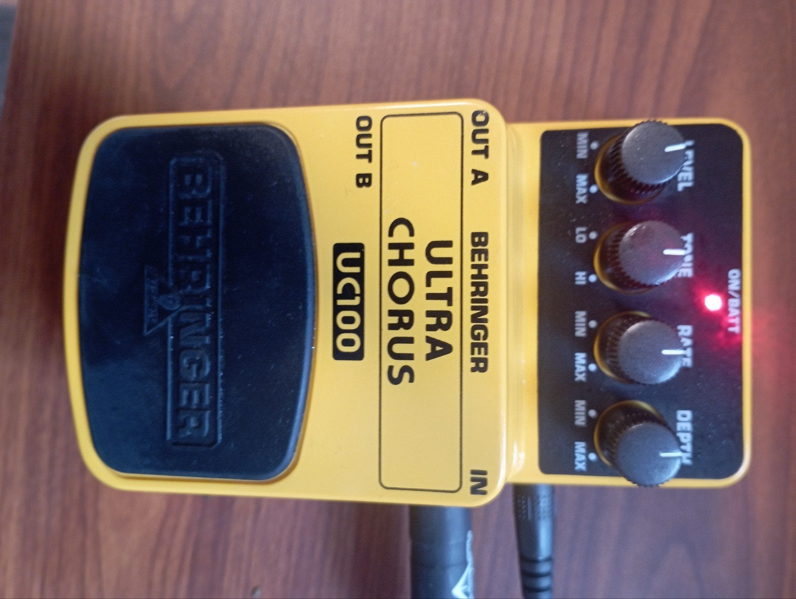 Pack 4 pédales Behringer (Chorus, Octaver, Phase, Acoustic), Chorus