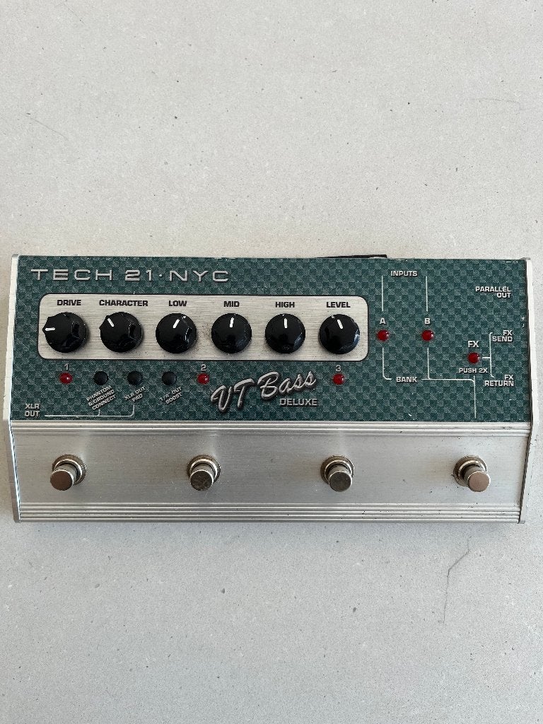 Tech 21 bass driver deluxe, Muziek en Instrumenten, Ophalen of Verzenden, Zo goed als nieuw, Overige typen