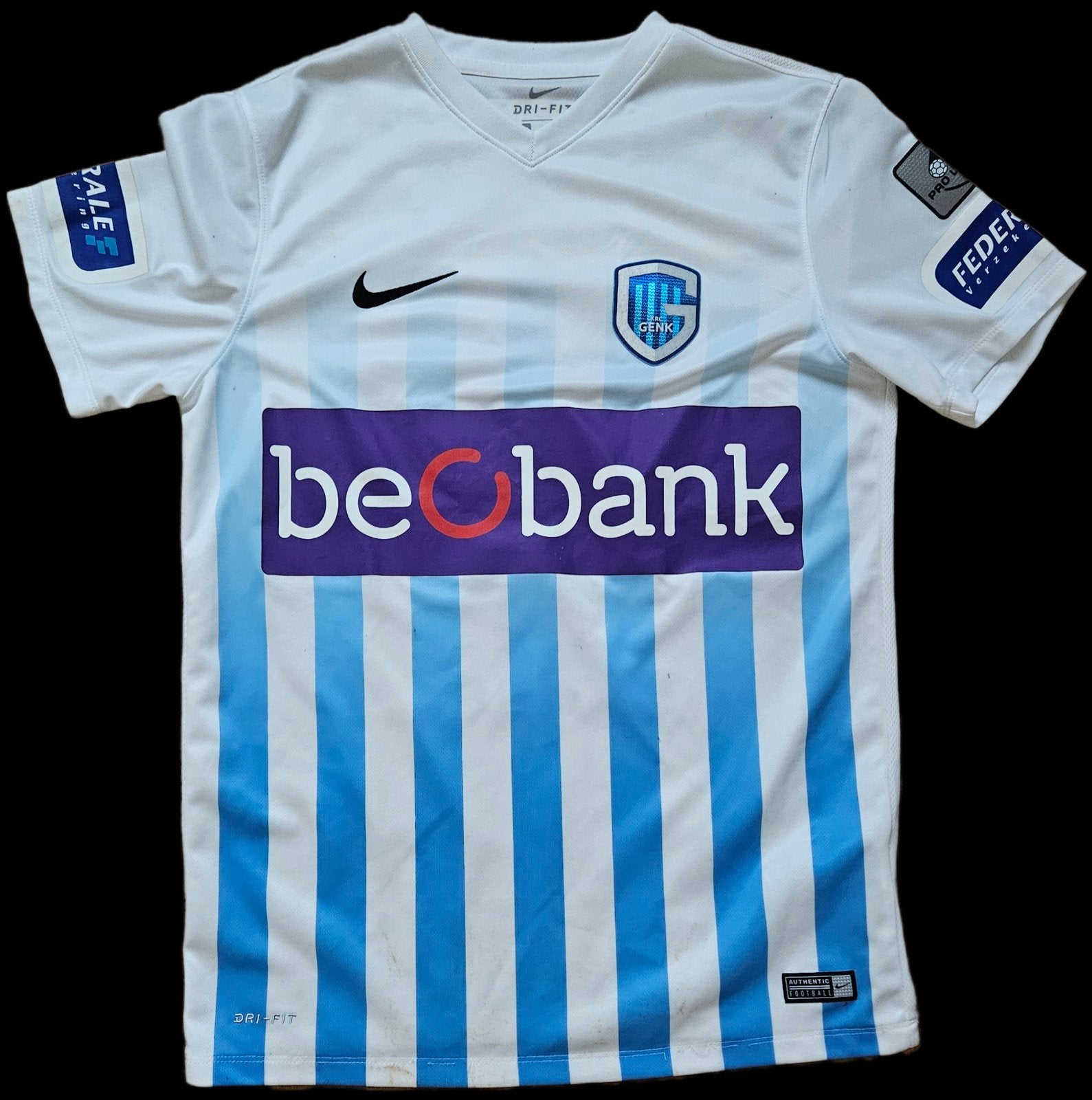 Krc Genk - Matchworn Sander Berge, Ophalen, Shirt