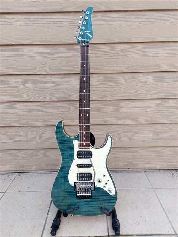 Tom anderson Drop top arctic blue, Muziek en Instrumenten, Ophalen of Verzenden, Zo goed als nieuw, Solid body, Overige merken