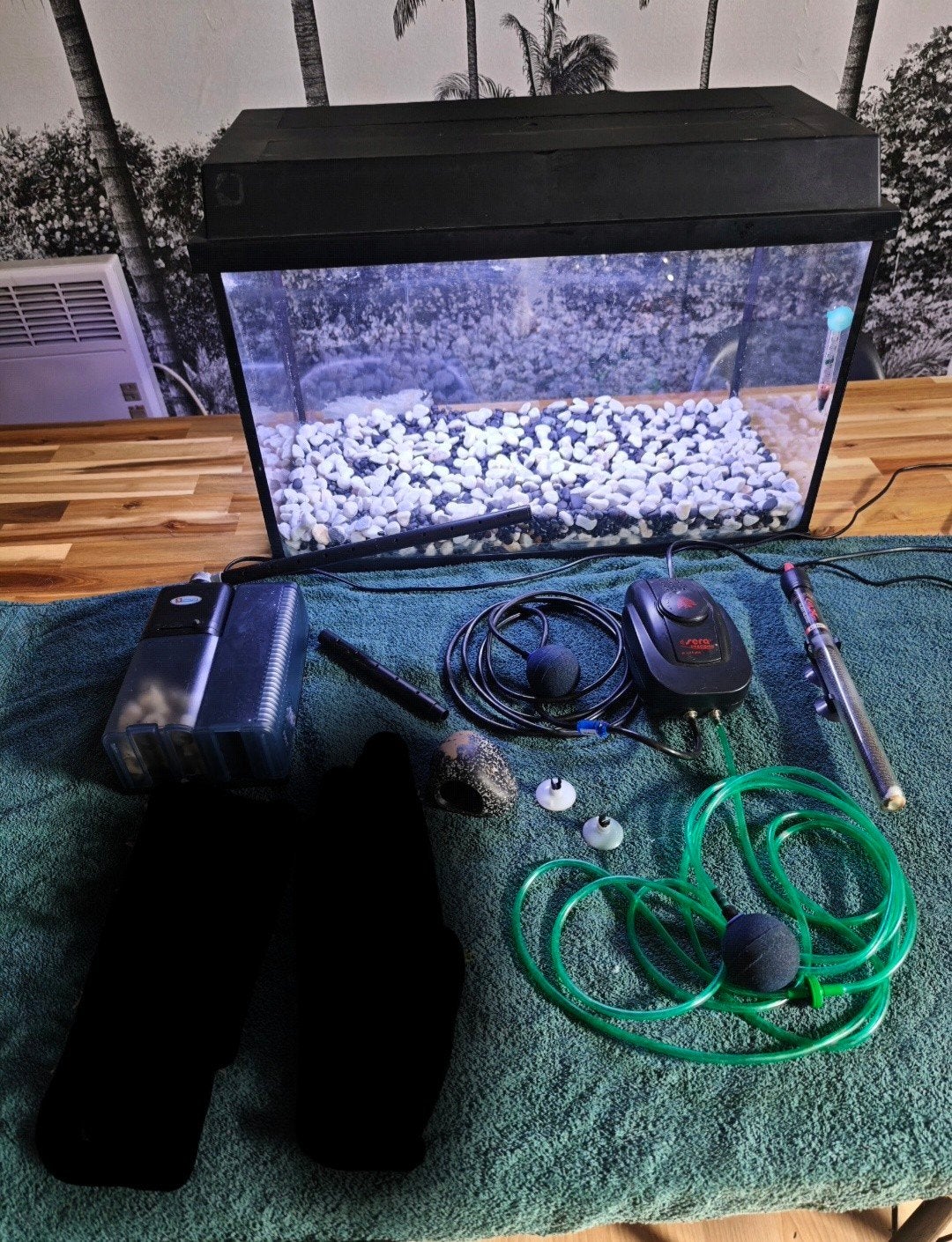 Aqaurium 60 liter, met accesoires vaste prijs!, Dieren en Toebehoren, Ophalen