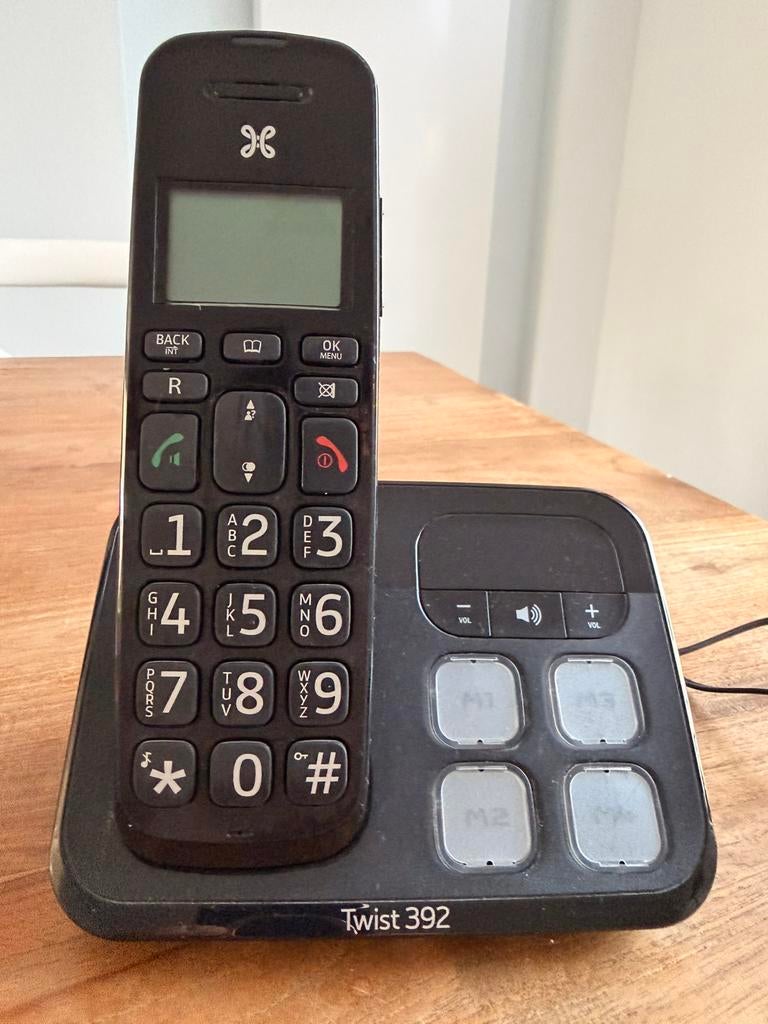 Vaste oplaadbare draadloze telefoon, Telecommunicatie, Ophalen, Gebruikt