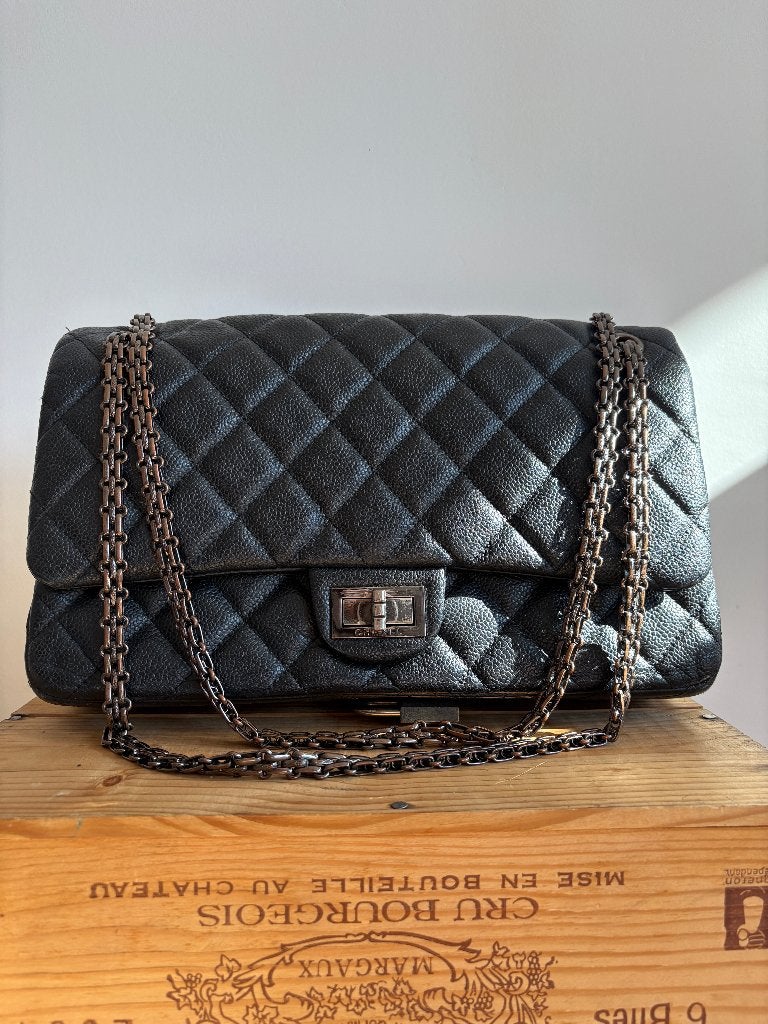 handtas in echt lamsleer, Verzamelen, Ophalen of Verzenden, Zo goed als nieuw, Overige typen, Faux Chanel