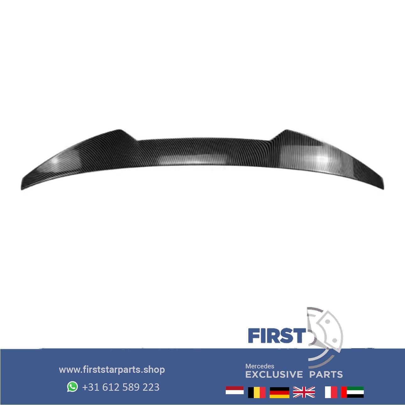 C167 GLE AMG DAKSPOILER CARBON VLEUGEL GLE63s SPOILER 2020-2