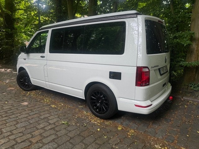 Volkswagen T6 California TSI DSG 4motion, Auto's, Automaat, Stof, 4 cilinders, Wit