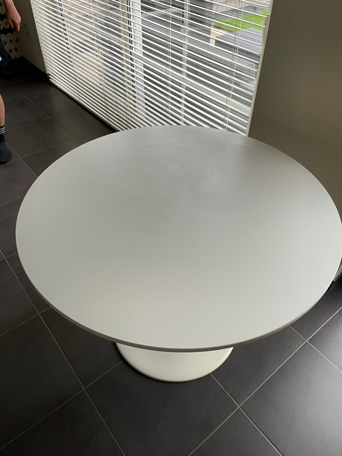 Keukentafel Docksta, Ophalen, Kunststof, 50 tot 100 cm, 100 tot 150 cm