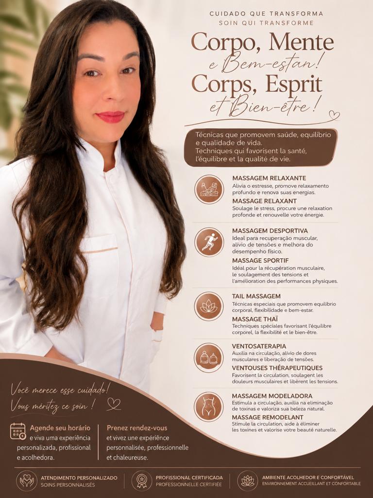 massage relaxant 40€ (45 minutos ), Massage relaxant