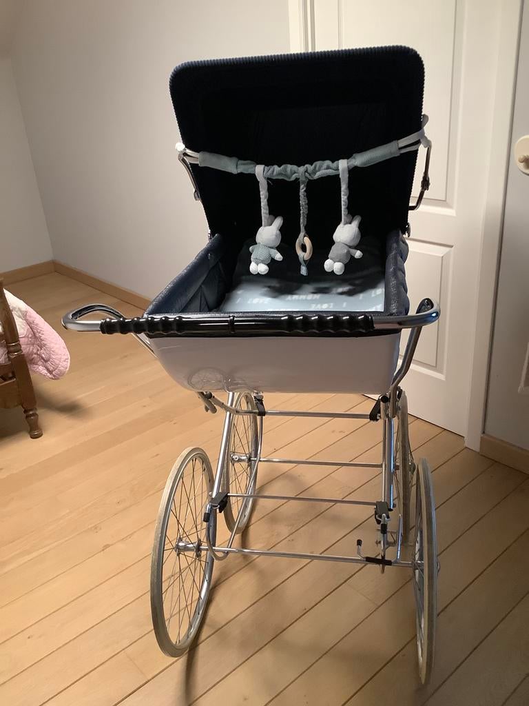 Silvercross  retro blauw met wit, Kinderen en Baby's, Ophalen, Zo goed als nieuw