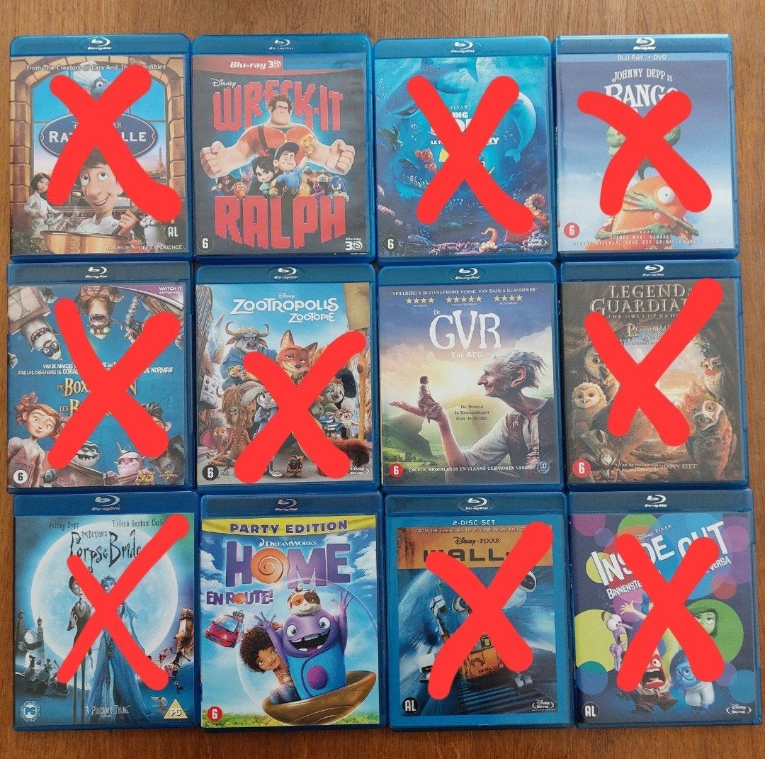 VERSCHILLENDE BLU RAYS 3€ PER STUK, Cd's en Dvd's, Blu-ray, Alle leeftijden, Film, Blu-ray, Ophalen of Verzenden