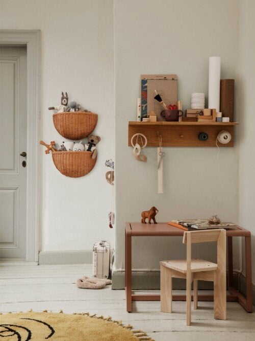 2 hangmanden rotan (Ferm Living), Maison & Meubles, Enlèvement