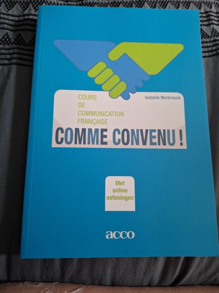 Comme convenu, Nieuw, Acco, Ophalen of Verzenden, Economie en Marketing