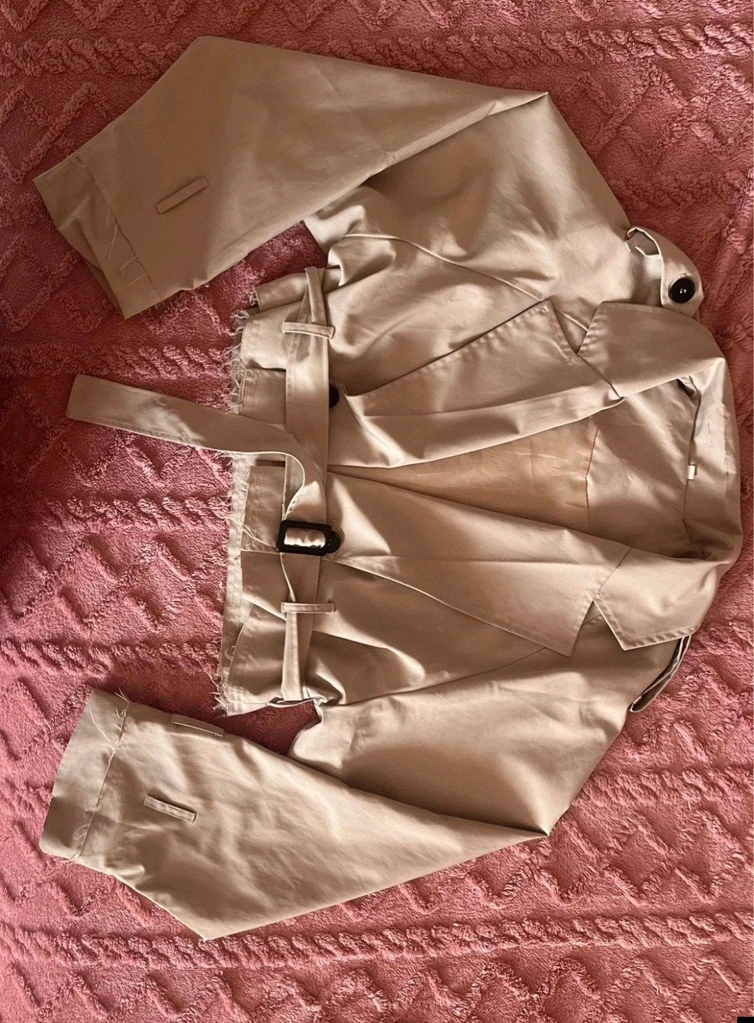 trench court, Vêtements | Femmes, Taille 38/40 (M), Enlèvement ou Envoi, Beige, Comme neuf