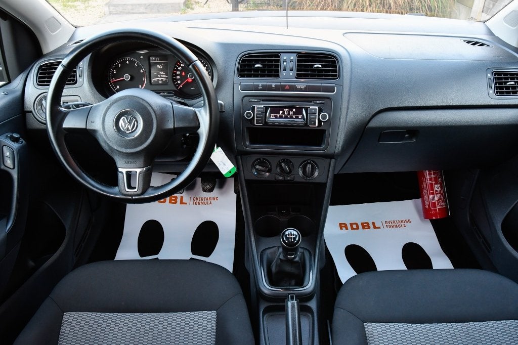 Volkswagen Polo 1.2i*AC*Bluetooth*, Auto's, Voorwielaandrijving, Stof, Zwart, 1198 cc