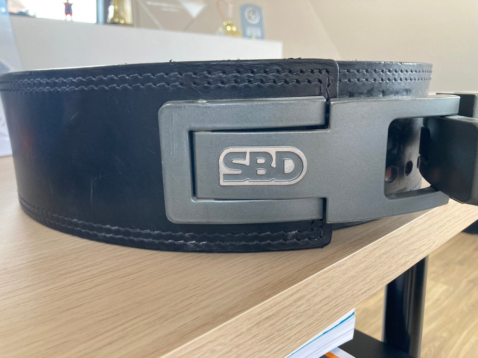 SBD belt 2xl, Sport en Fitness, Fitnessmaterialen, Ophalen, Zo goed als nieuw